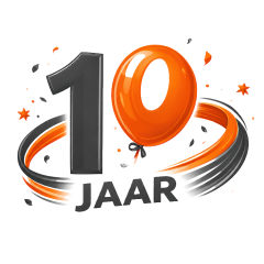 10jr VRIJST LOGO