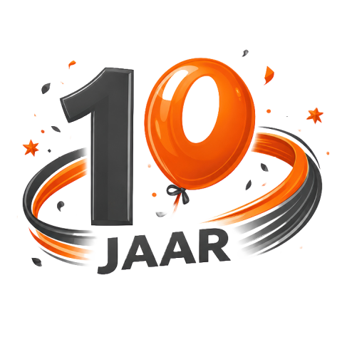 10jr VRIJST LOGO